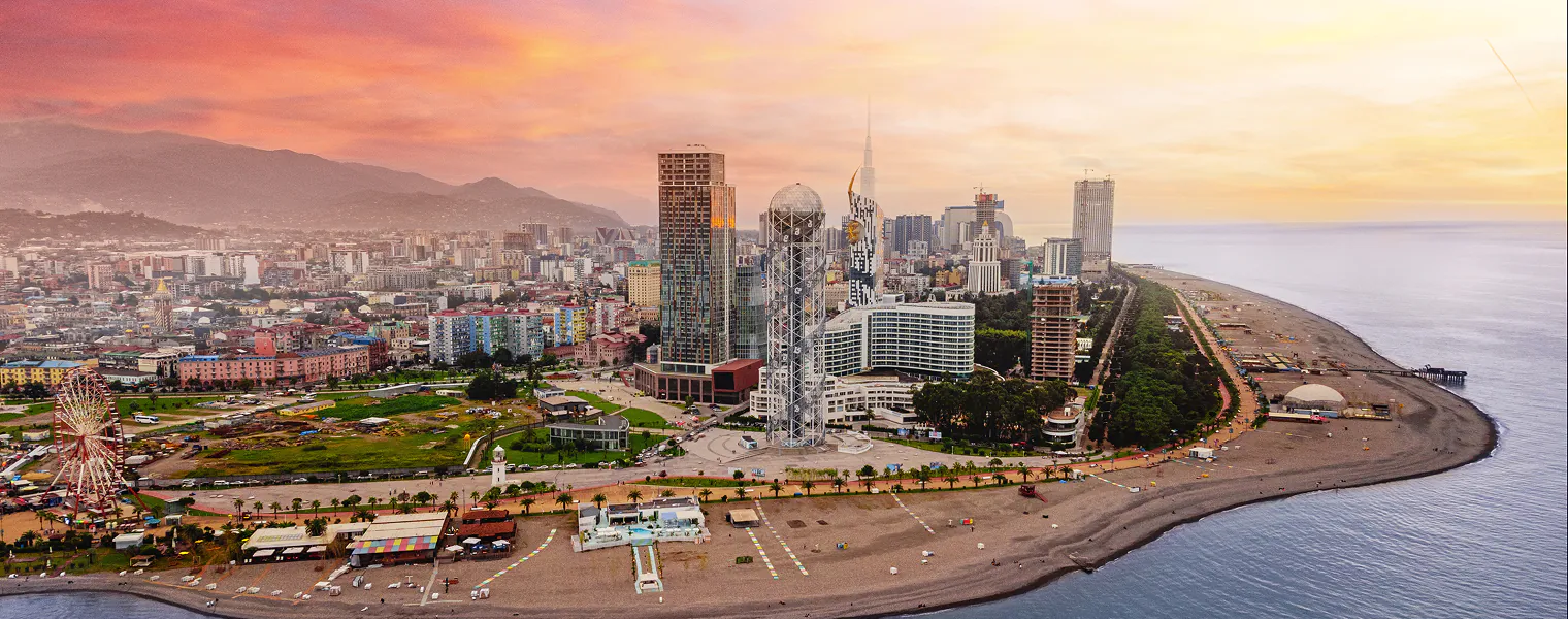 берега грузии